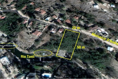 Venta Terreno En Tanti (el Diquecito)