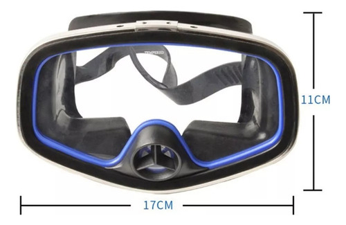 Gafas De Buceo Profesionales Con Válvula Nasal