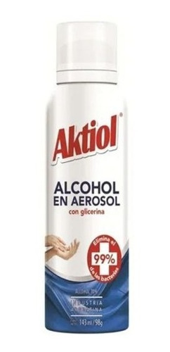 Imagen 1 de 2 de Aktiol Alcohol En Spray 143ml