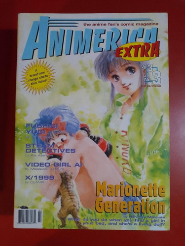 Revista Animerica Extra Vol 3 Numero 3 Mangas En Ingles (Usado)