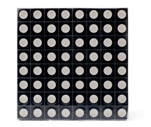 Matriz Rgb 5mm 8x8 Ánodo Común 2088rgb-5