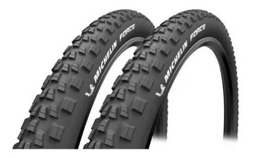 Par De Pneu Bicicleta Michelin Force Acess Line 29x2.25