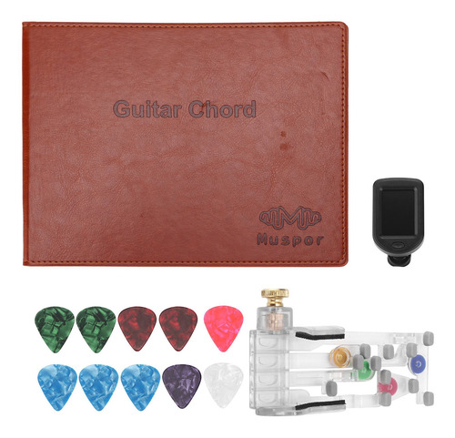 Imagen 10 de 10 de Kit De Accesorios Para Guitarra Con Sistema De Aprendizaje D