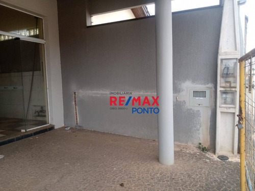 Salão Para Alugar, 150 M² Por R$ 5.000,00/mês - Santa Cruz - Mogi Mirim/sp - Sl0019