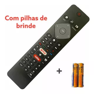 Controle Remoto Para Philips Smart Tv 4k 32 40 43 49 50 58