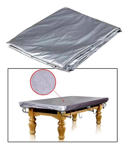 Funda Para Mesa De Billar A Prueba De Polvo, 240 Cm X 130 Cm