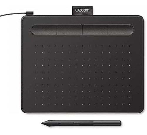 Tableta Gráfica De Dibujo Pequeña Wacom Intuos, Portátil Par