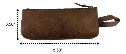 Neceser Para Viajar Hide & Drink Marron De Cuero