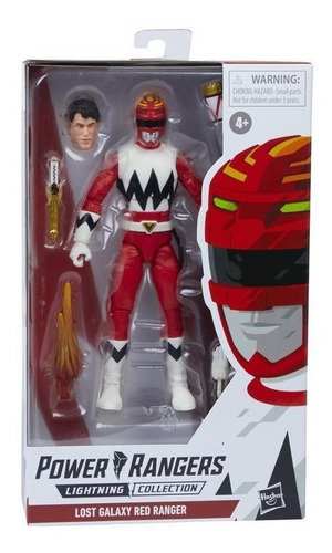 Power Rangers - Lost Galaxy Red Ranger Lightning Collection