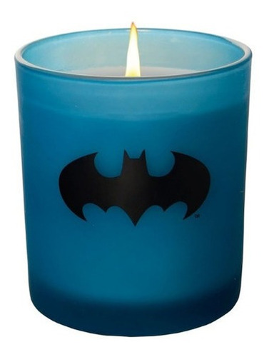 Dc Comics: Batman Glass Candle Vela En Vaso