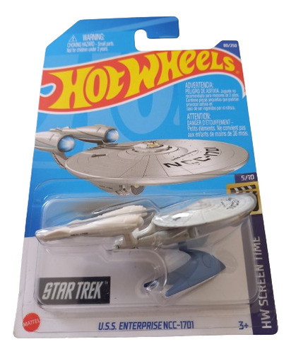 Uss Enterprise Ncc-1701 Star Trek - Hot Wheels