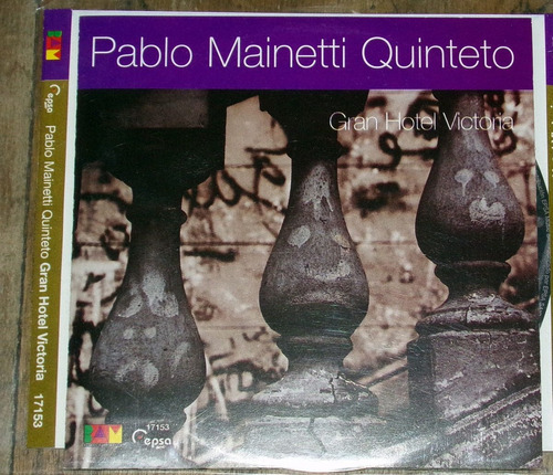 Pablo Mainetti Quinteto Gran Hotel Victoria Cd / Kktus