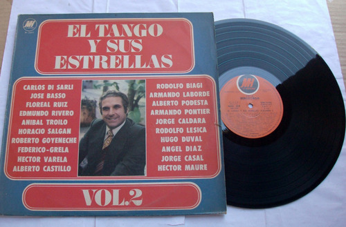 El Tango Y Sus Estrellas : Troilo Rivero Goyeneche * Vinilo