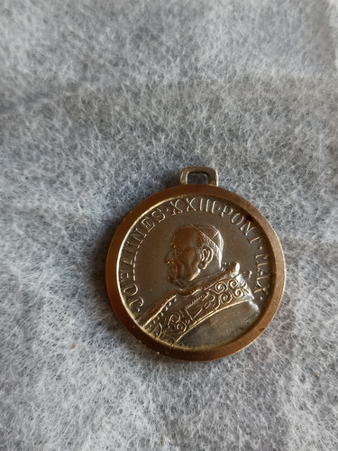 Medalla Papa Johannes Xxiii / Virgen Del Perpetuo Socorro (Usado)