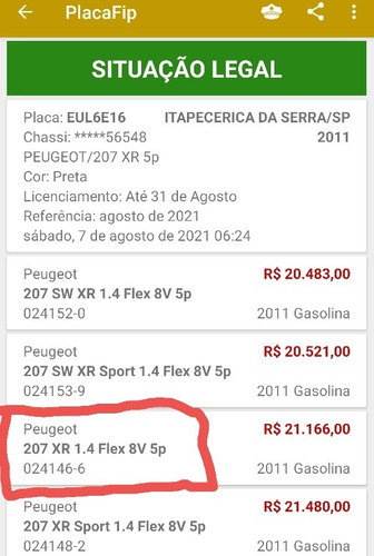 Imagem 2 de 14 de Peugeot 207 2011 1.4 Xr Flex 5p