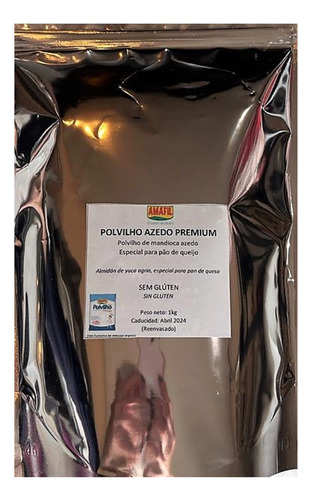 Pack Con 4 Unid - Polvilho Azedo Premium Amafil (reenvasado)
