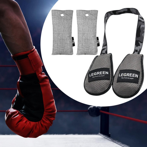 Guantes De Boxeo Desodorantes 50g Aroma De Colonia Gris
