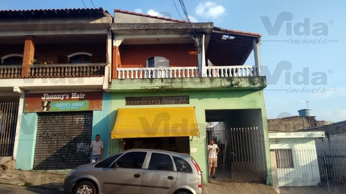 Casa Sobrado C/ Salão À Venda Em Jardim Roberto - Osasco - 36284