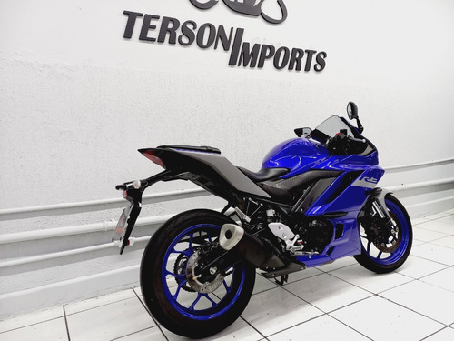Imagem 3 de 7 de Yamaha Yzf R3 Abs Azul 2020/2021