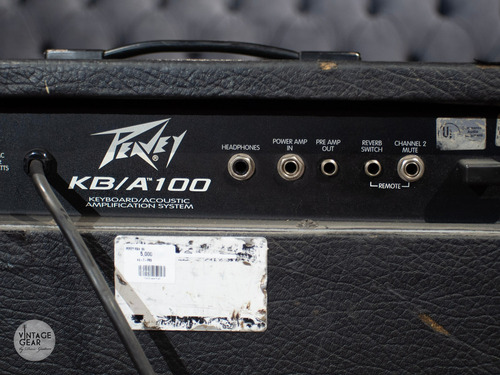 Amplificador Peavey Kb Series Kb/a 100 De 100w Negro (Usado)