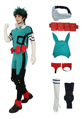 Perfect Mi Héroe Academia Cosplay, Midoriya Izuku Disfraz,