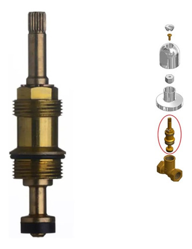 Repuesto Fv Original Vastago Cabezal Ducha 0103/15.27.0