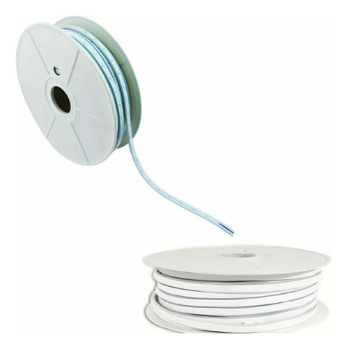 Rollo Led Neon 50 Mts 12 Volt Incluye 200 Grampas
