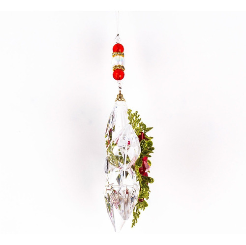 Adornos Navideños Running Doble Estrella Colgante Acrílico