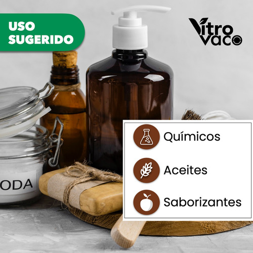 Frasco Envase Botella Vidrio Ambar 10 Ml 1 Pz Tapa Aluminio