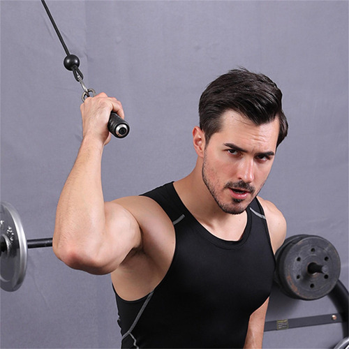 Asas De Gimnasio Para Cables, Empujar Hacia Arriba, Empujar