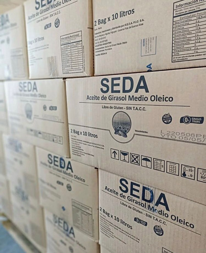 Aceite Medio Oleico Seda X 20 Litros