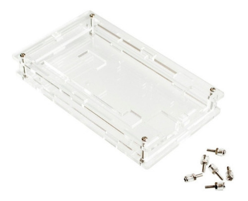Carcasa Acrílico Transparente Para Placa Arduino Mega