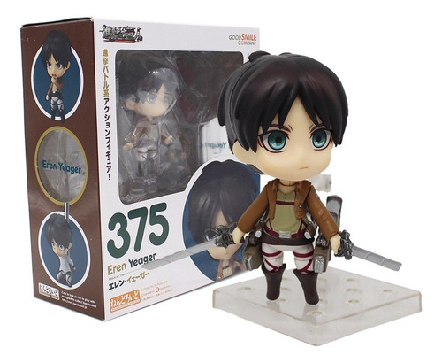 Eren Yeager Jaeger 375 Attack Titan Shingeki Nendoroid (Usado)