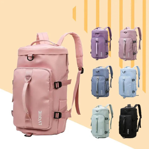 Bolsa De Almacenamiento De Gran Capacidad Para Mujer, Bolso De Viaje, Mochila Impermeable Jad5015