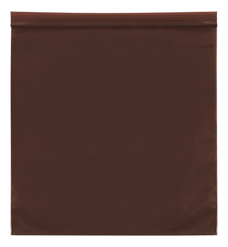 Poly Bag Guy 6 X 8, 3 Mil Amber Uv Protección Uv Zipper De