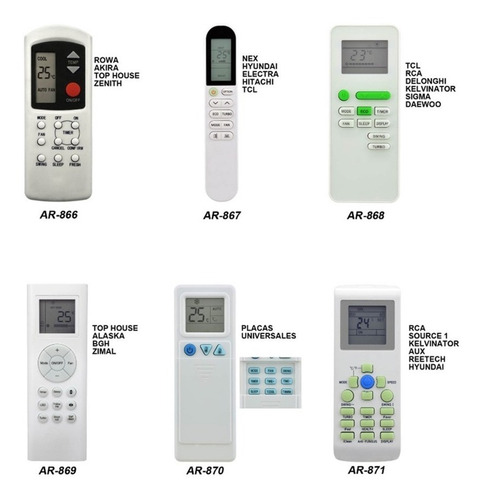 Control Remoto Aire Acondicionado Samsung Formato Original