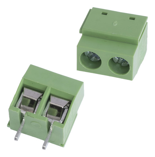 Bornera 2 Vias Tornillo Para Circuito Impreso Kf126