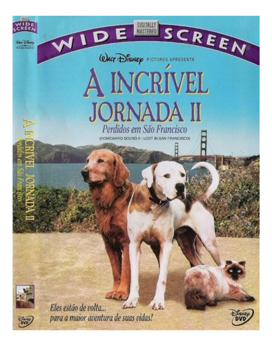 Dvd: A Incrível Jornada Ii - Perdidos Em São Francisco(1996)