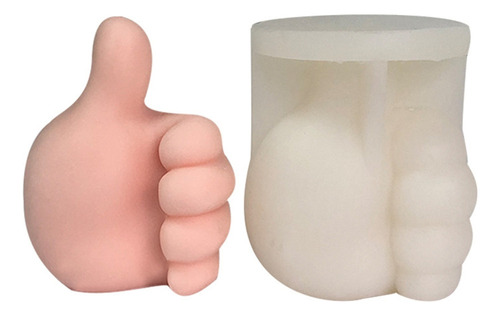 Moldes De Silicone Em Forma De Mão, Para Gestos, Velas, Ve