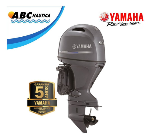 Motor De Popa Yamaha 90hp 4t