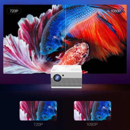 Imagen 9 de 9 de Proyector Android Led Full Hd 1080p 200 Ansi T10