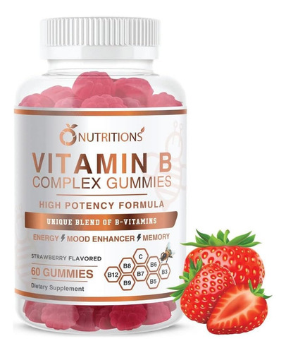O Nutritions Gominolas Complejo Vitamina B Vegano 60 Gomitas
