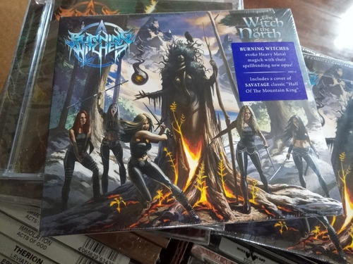 Imagen 1 de 6 de Burning Witches - The Witch Of The North - Cd Importado Usa