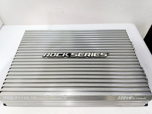 Amplificador Rock Series Rks-p1100.1d 2200w Max 1c Clase D