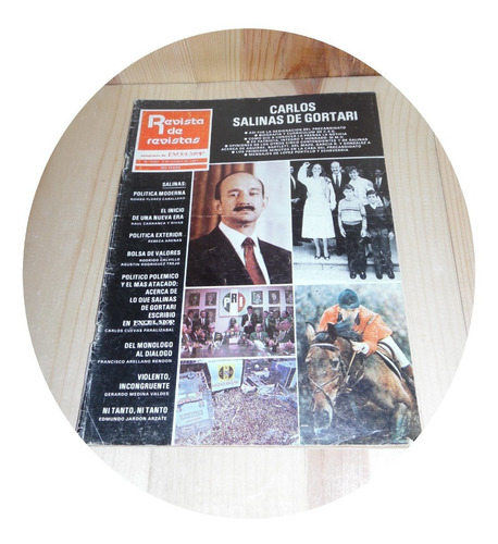 Revista De Revistas Del Excélsior Carlos Salinas De Gortari (Usado)