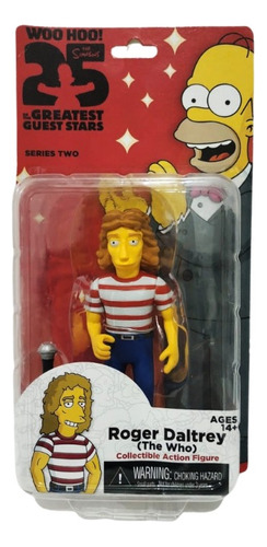 Roger Daltrey The Who Neca The Simpsons Greatest Guest Stars