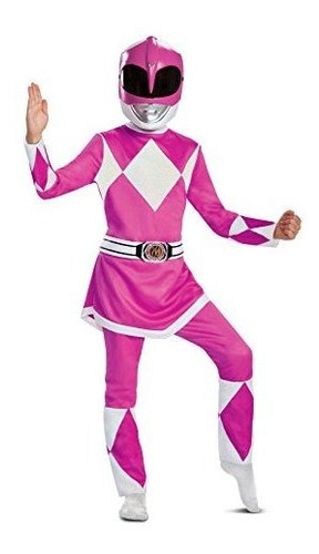 Disfraz Power Rangers Pink Ranger Niña