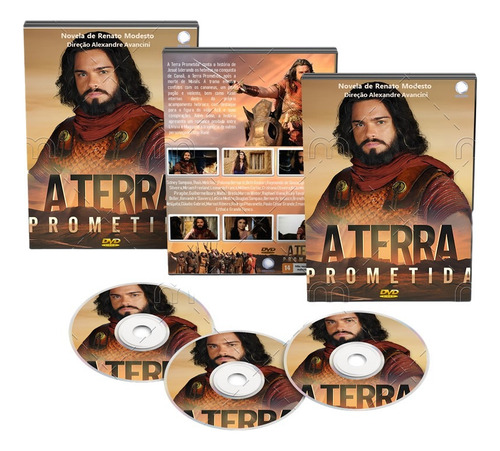 Dvd Box Novela A Terra Prometida - Completa - Frete Grátis