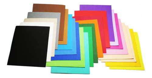 Foamy Fomy Distintos Colores Tamaño Carta 40 Hojas Surtido