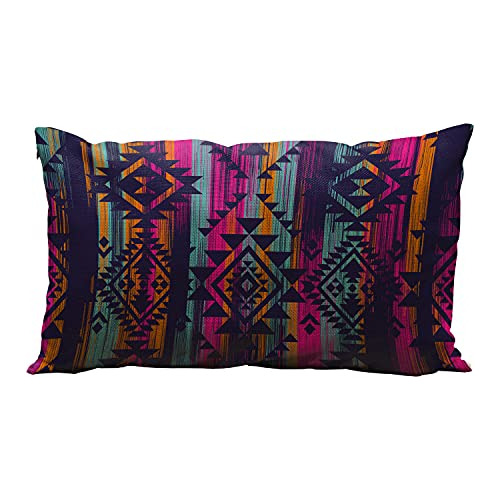 Funda De Almohada Multicolor Tribal Navajo 30x50 Cm Tex...